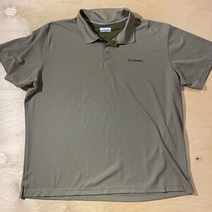 Columbia Men's Olive Polo Shirt XXL (F)